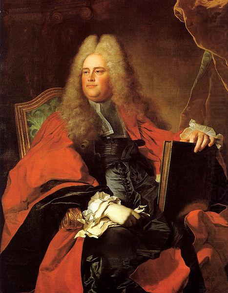 French magistrate, Hyacinthe Rigaud